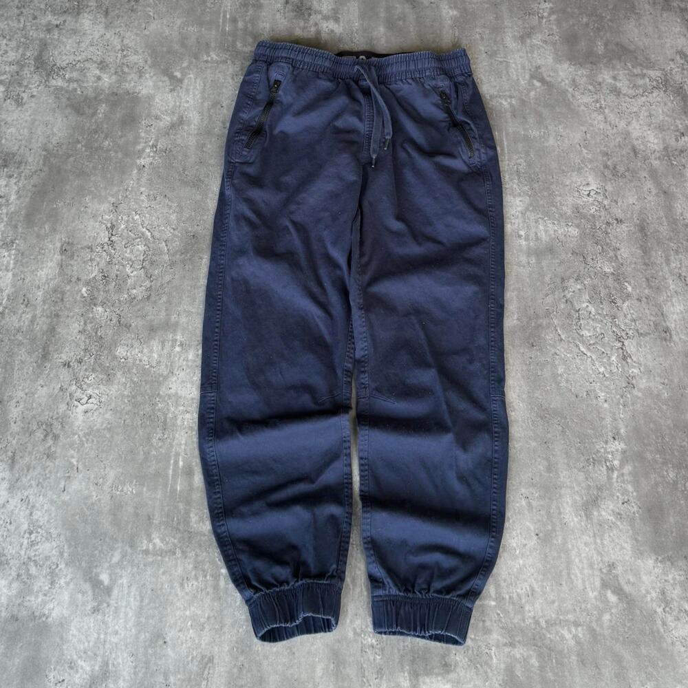 Vintage Y2K Under Armour Navy Blue Essential Jogger Sweatpants